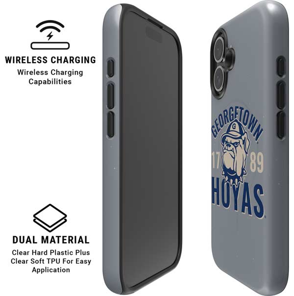 Georgetown University Hoyas 1789 iPhone 16 Plus Magsafe Impact Case