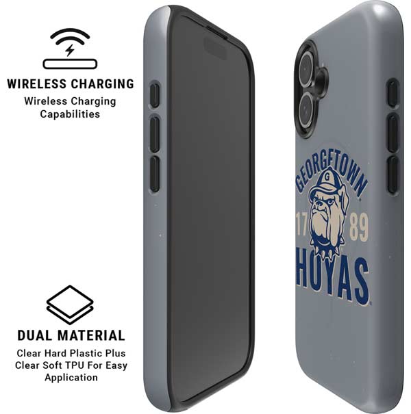 Georgetown University Hoyas 1789 iPhone 17 Magsafe Impact Case