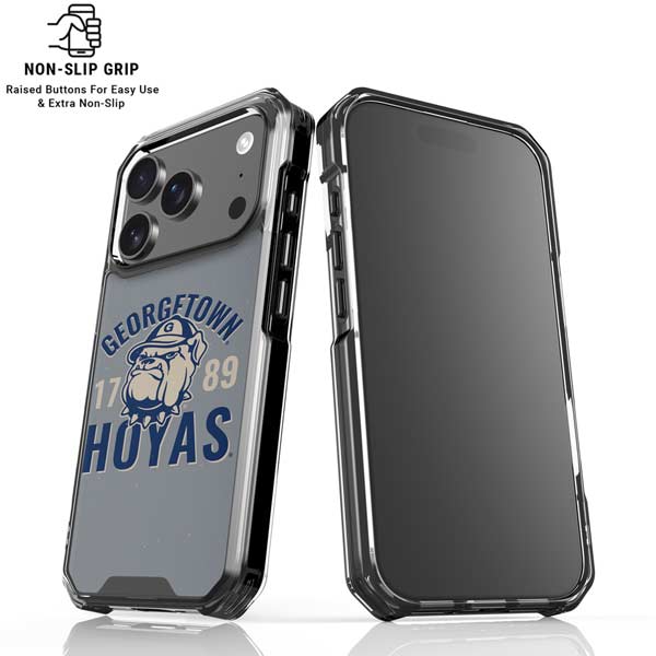 Georgetown University Hoyas 1789 iPhone 17 Pro Clear Case
