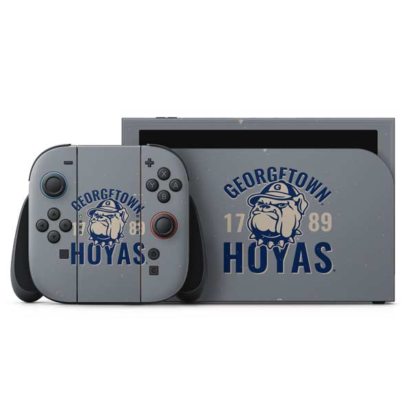 Georgetown University Hoyas 1789 Nintendo Switch 2 (2025) with Joy-Con Skin