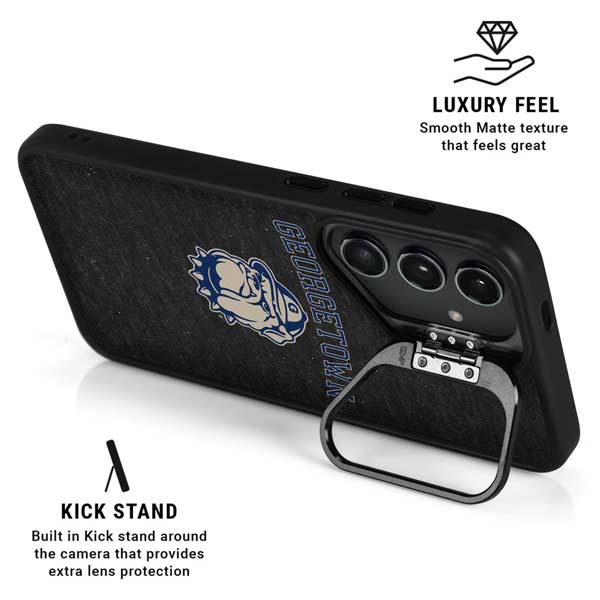 Georgetown University Hoyas Bulldog Galaxy S26 Ultra Kickstand Case