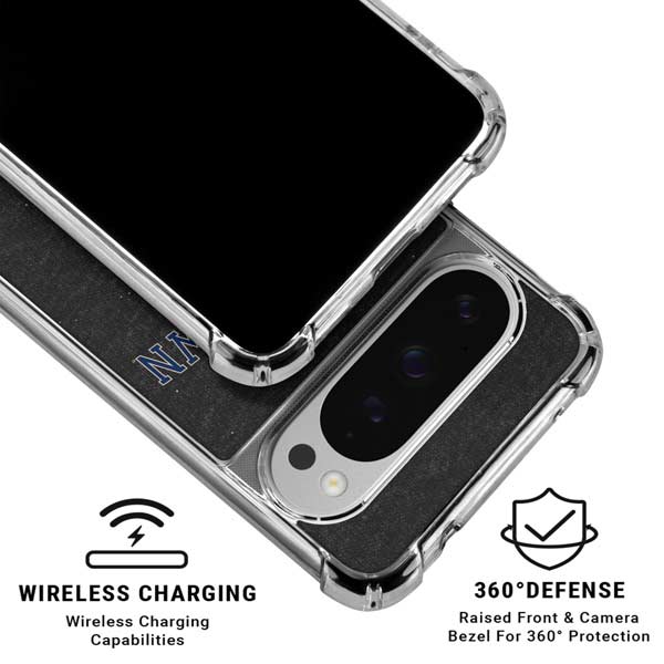 Georgetown University Hoyas Bulldog Google Pixel 10 Pro Clear Case