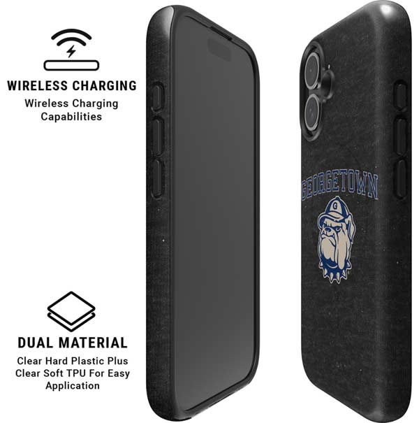 Georgetown University Hoyas Bulldog iPhone 17 Magsafe Impact Case