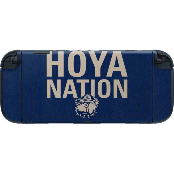 Georgetown University Hoyas Bulldog Nintendo Switch 2 (2025) with Joy-Con Skin