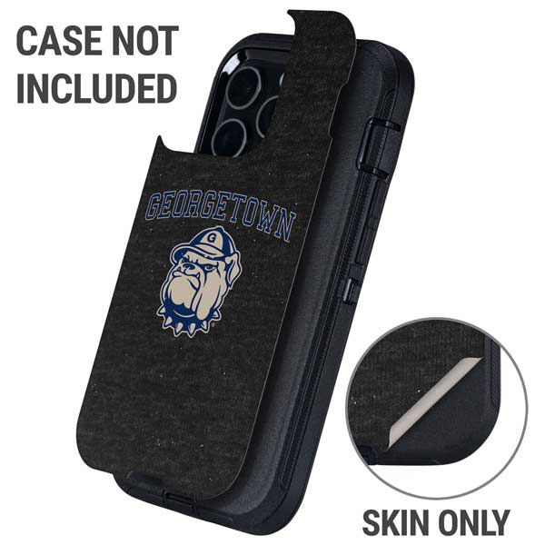 Georgetown University Hoyas Bulldog Otterbox Defender iPhone Skin