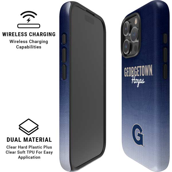 Georgetown University Hoyas iPhone 16 Pro Max Magsafe Impact Case