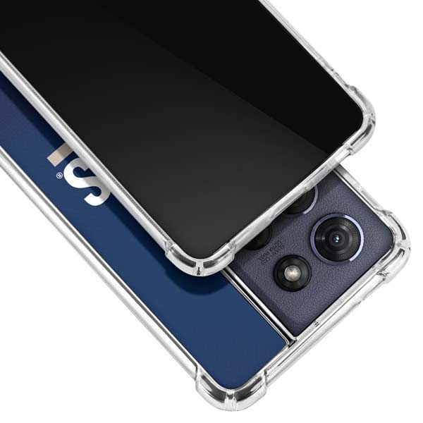 Georgetown University Hoyas Stripe Moto G 5G (2025) Clear Case