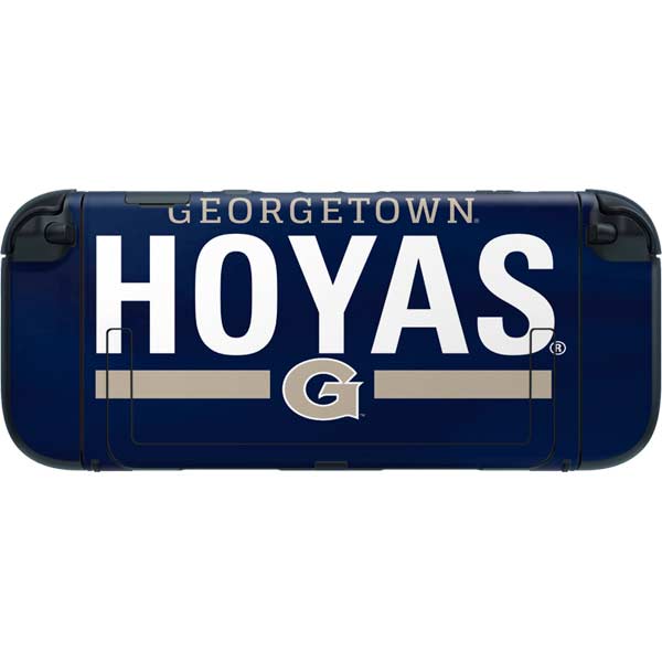 Georgetown University Hoyas Stripe Nintendo Switch 2 (2025) with Joy-Con Skin