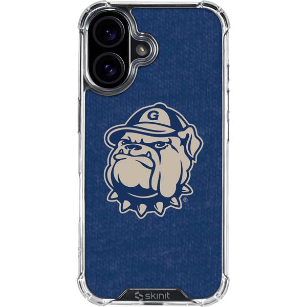 Georgetown University Jack the Bulldog Mascot iPhone 17 Clear Case
