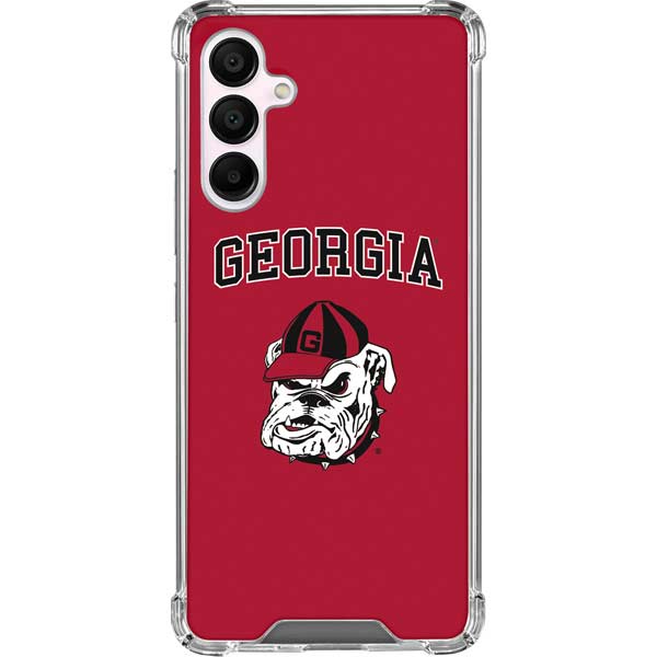 University of Georgia Bulldogs Logo Galaxy A16 5G Clear Case
