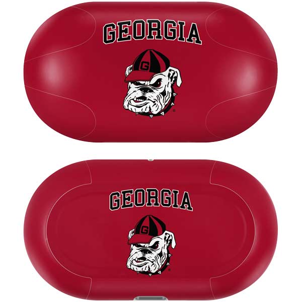 University of Georgia Bulldogs Logo Galaxy Buds Plus Skin