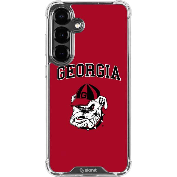 University of Georgia Bulldogs Logo Galaxy S26 Plus Clear Case