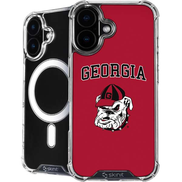 University of Georgia Bulldogs Logo iPhone 17 MagSafe Case