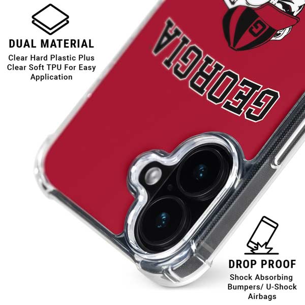 University of Georgia Bulldogs Logo iPhone 17 MagSafe Case