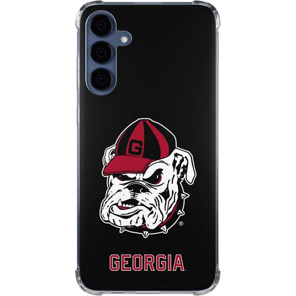 University of Georgia Bulldogs Mascot Galaxy A35 5G Clear Case