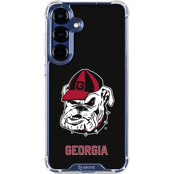 University of Georgia Bulldogs Mascot Galaxy S25 Plus Clear Case