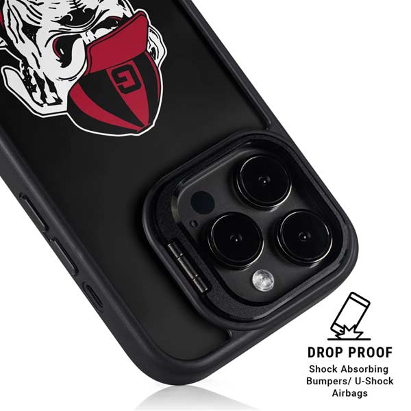 University of Georgia Bulldogs Mascot iPhone 14 Pro Kickstand Case