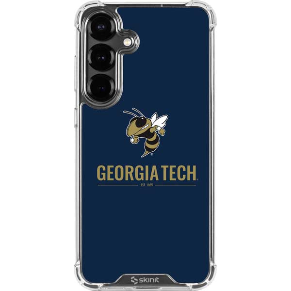 Georgia Institute of Technology Est 1885 Navy Galaxy S26 Clear Case
