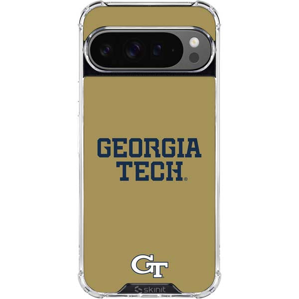Georgia Institute of Technology LogoType Gold Google Pixel 10 Pro XL Clear Case