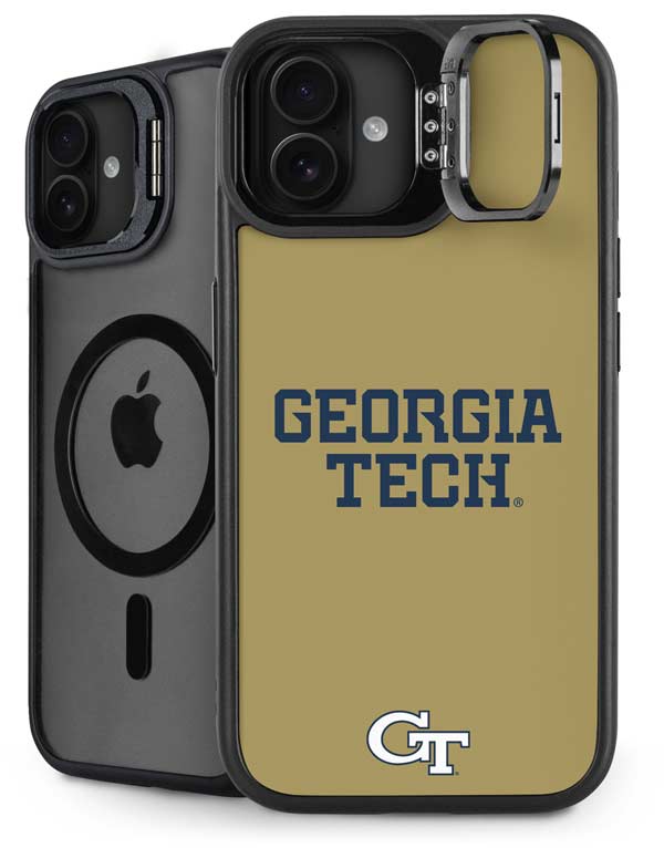 Georgia Institute of Technology LogoType Gold iPhone 16 Kickstand Case