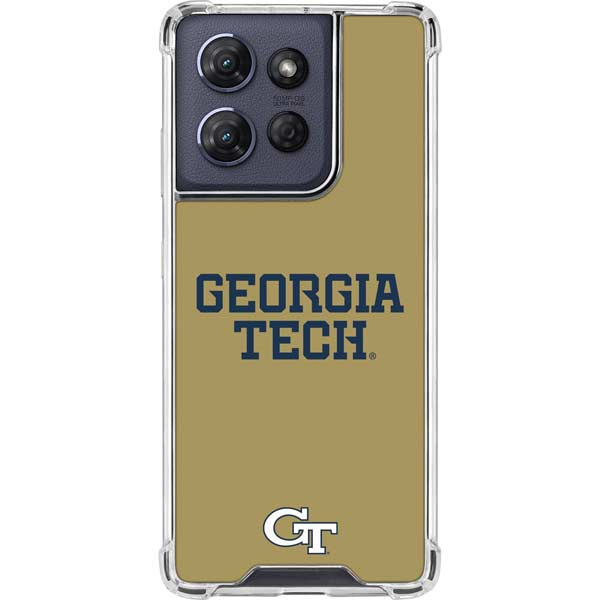 Georgia Institute of Technology LogoType Gold Moto G 5G (2025) Clear Case