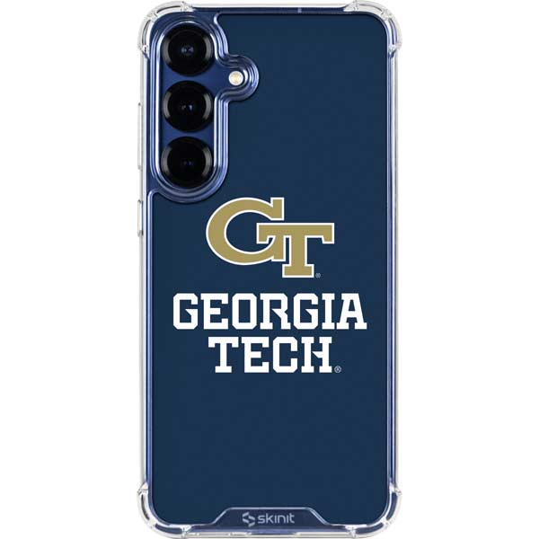 Georgia Institute of Technology GT Blue Galaxy S25 FE Clear Case
