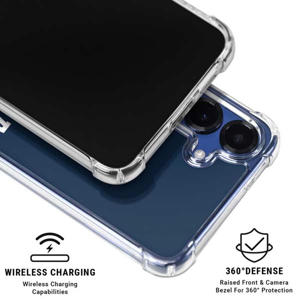 Georgia Institute of Technology GT Blue Galaxy S25 FE Clear Case