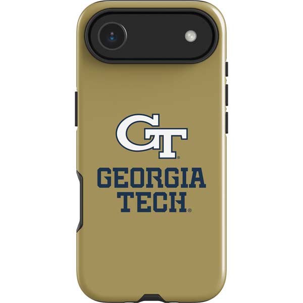 Georgia Institute of Technology Gold LogoType GT iPhone 17 Air Impact Case
