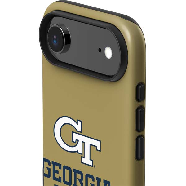 Georgia Institute of Technology Gold LogoType GT iPhone 17 Air Impact Case
