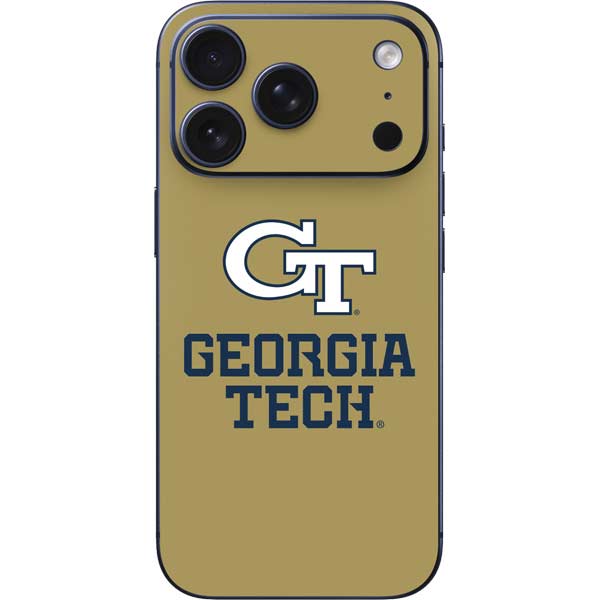 Georgia Institute of Technology Gold LogoType GT iPhone 17 Pro Skin
