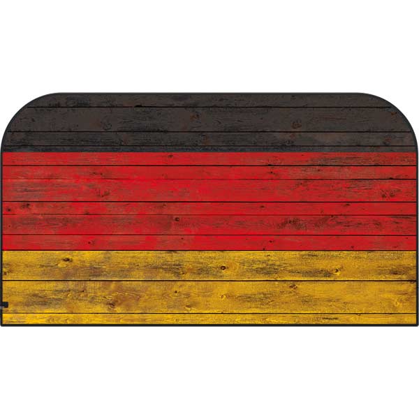 German Flag Dark Wood Nintendo Switch 2 (2025) with Joy-Con Skin
