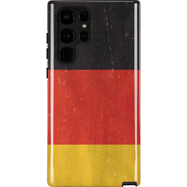 German Flag Distressed Galaxy Cases