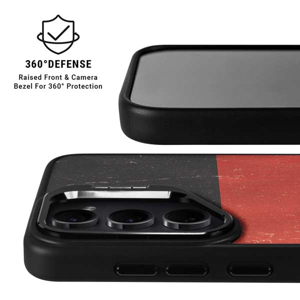 German Flag Distressed Galaxy S26 Plus Kickstand Case