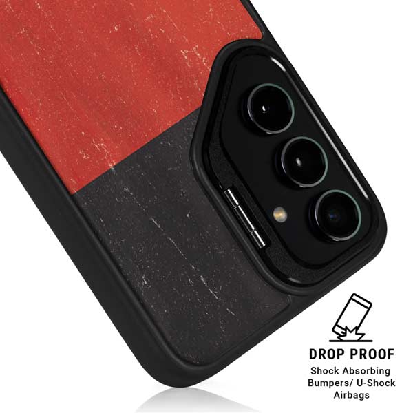 German Flag Distressed Galaxy S26 Plus Kickstand Case