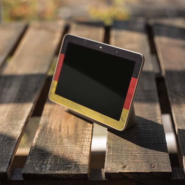 German Flag Distressed Google Home Hub Skin