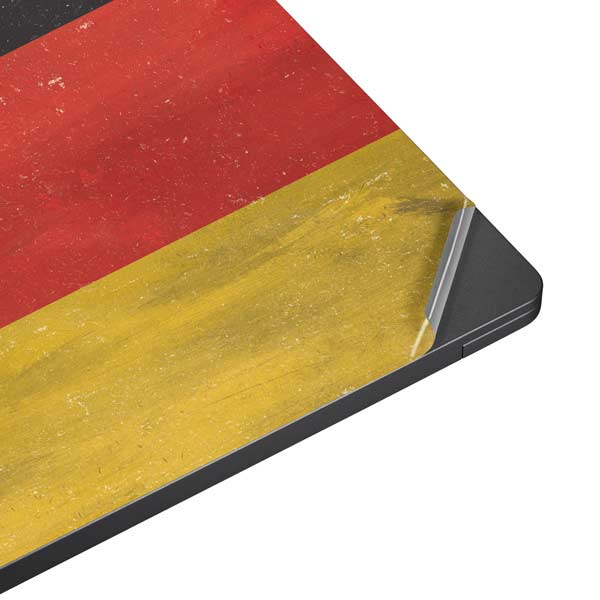German Flag Distressed Surface Laptop 7 13.8in Skin