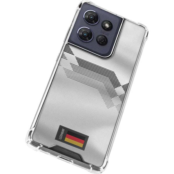 Germany Soccer Flag Moto G Play 5G (2025) Clear Case
