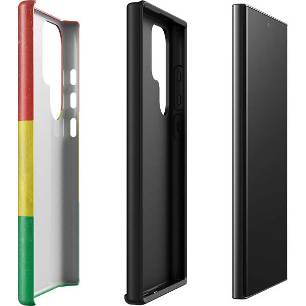 Ghana Flag Distressed Galaxy S23 Ultra Pro Case