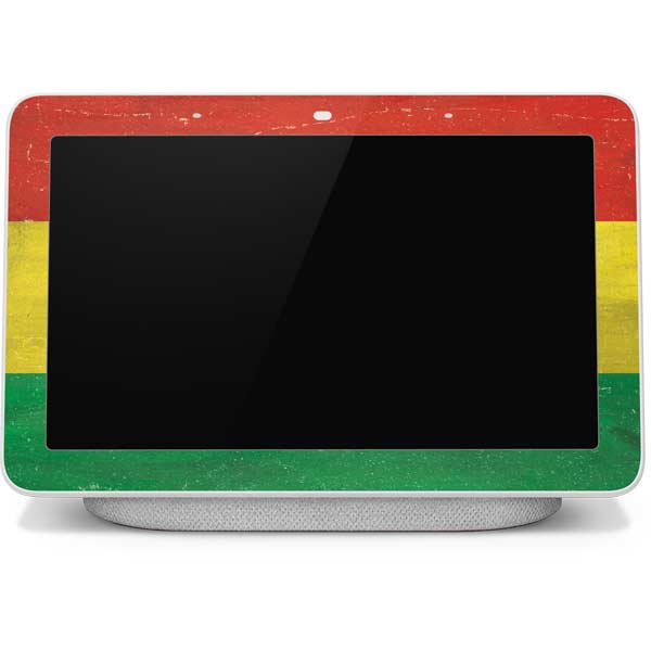 Ghana Flag Distressed Google Home Hub Skin