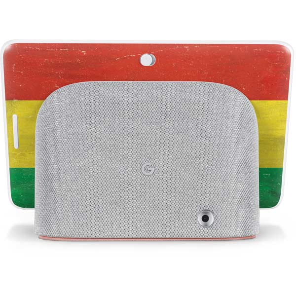 Ghana Flag Distressed Google Home Hub Skin