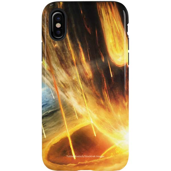 StockTrek Giant Asteroid Collides with Planet Earth iPhone XS Pro Case