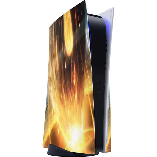 Giant Asteroid Collides with Planet Earth Skin for PS5 Console - Skinit