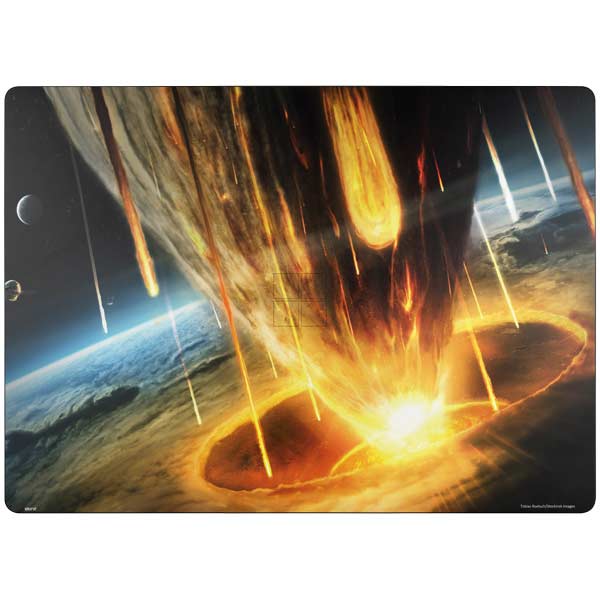 StockTrek Giant Asteroid Collides with Planet Earth Surface Laptop 7 15in Skin