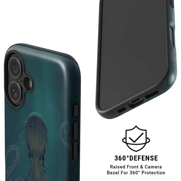 Giant Octopus by Vincent Hie iPhone 16 Magsafe Impact Case