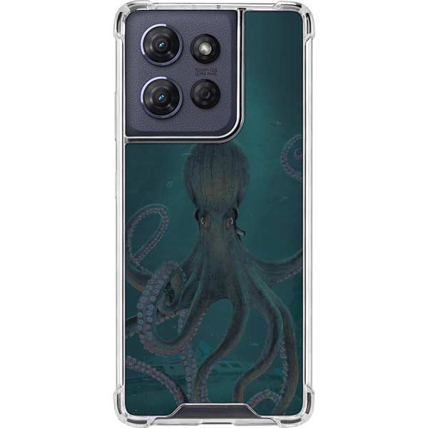 Giant Octopus by Vincent Hie Moto G Play 5G (2025) Clear Case