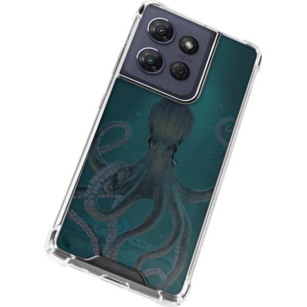 Giant Octopus by Vincent Hie Moto G Play 5G (2025) Clear Case