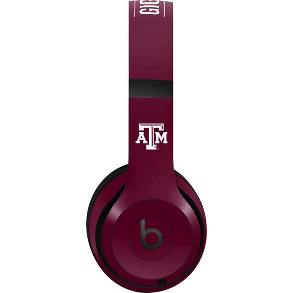 Texas A&M University Gig Em Aggies Beats Studio Pro Wireless Headphones Skin