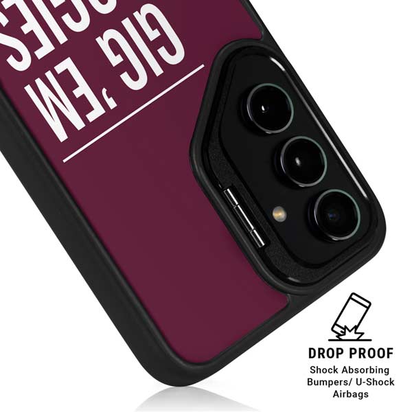 Texas A&M University Gig Em Aggies Galaxy S26 Plus Kickstand Case