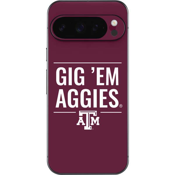 Texas A&M University Gig Em Aggies Google Pixel 10 Pro XL Skin