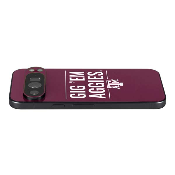Texas A&M University Gig Em Aggies Google Pixel 10 Pro XL Skin